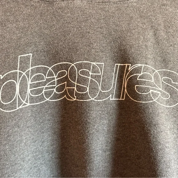 Pleasures Flight Hoodie Gunmetal Grey Size Medium - Picture 4 of 8